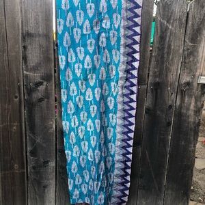 Reversible Kantha scarf by Ritual. Handmade